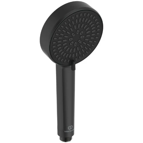 Ideal Standard BD580XG Ideal Standard Alu+ 2jets handdouche rond 100 mm - zwart mat - 8 l/min
