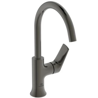 Ideal Standard BD658A5 Ideal Standard La Dolce Vita wastafelmengkraan hoge uitloop zonder lediging - Gun zonderal