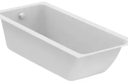 Ideal Standard Connect Air Slim bad 1700 x 750 mm - wit mat - zonder poten R0295V1