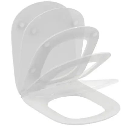 Ideal Standard Tesi Slimseat toiletzitting Sandwich softclose - wit mat T5522V1