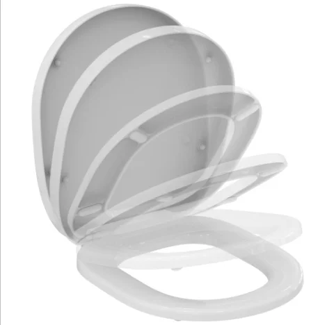 Ideal Standard WC-zitting Ideal Standard Connect wit scharnier vertragend duroplast E712701