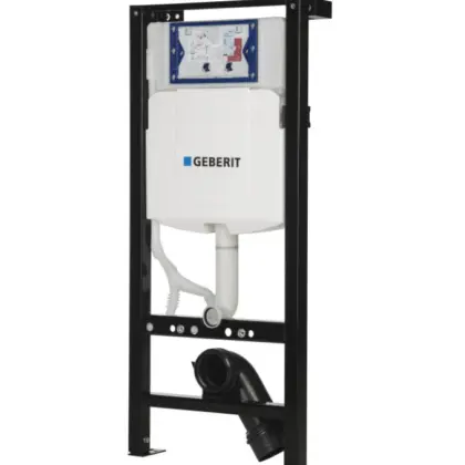Inbouwspoelreservoir met frame Rapotec 1120x500mm geschikt voor frontbediening UP320 950170
