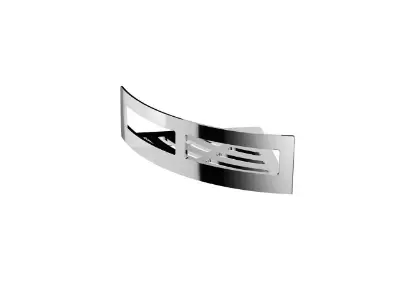Inda AV231CNE Inda Accessoires zeepkorf hoekmodel - zwart mat