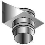 Isoleco Dubbelwandig rookgasstoel Isoleco DP 25 130mmDP 612 31.661.21.30