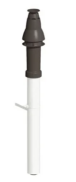 Isoleco Rookgasdakdoorvoer Isoleco Skyline concentrisch 60/100mm L1290mm 40.045.27.42
