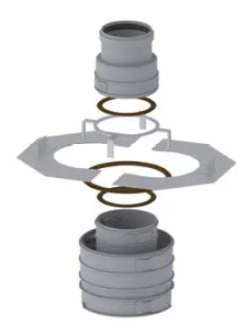 Isoleco TwinFlex basis kit 80/130 isoleco 40.047.02.70