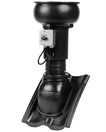 Itho Daalderop Pijpdakventilator met geintegreerde vochtsensor daalderop 03-00528