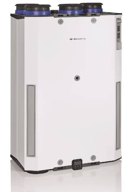 Itho Daalderop WTW-unit Itho Daalderop Apure Vent D 250 C 250m3/h D=150mm 4 bovenaansluitingen 03-00530