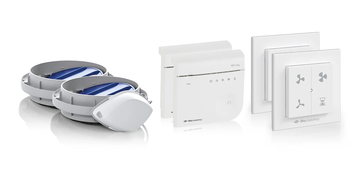 Itho Daalderop Duo Zone set APure Vent D250 R-ZC daalderop 04-00133