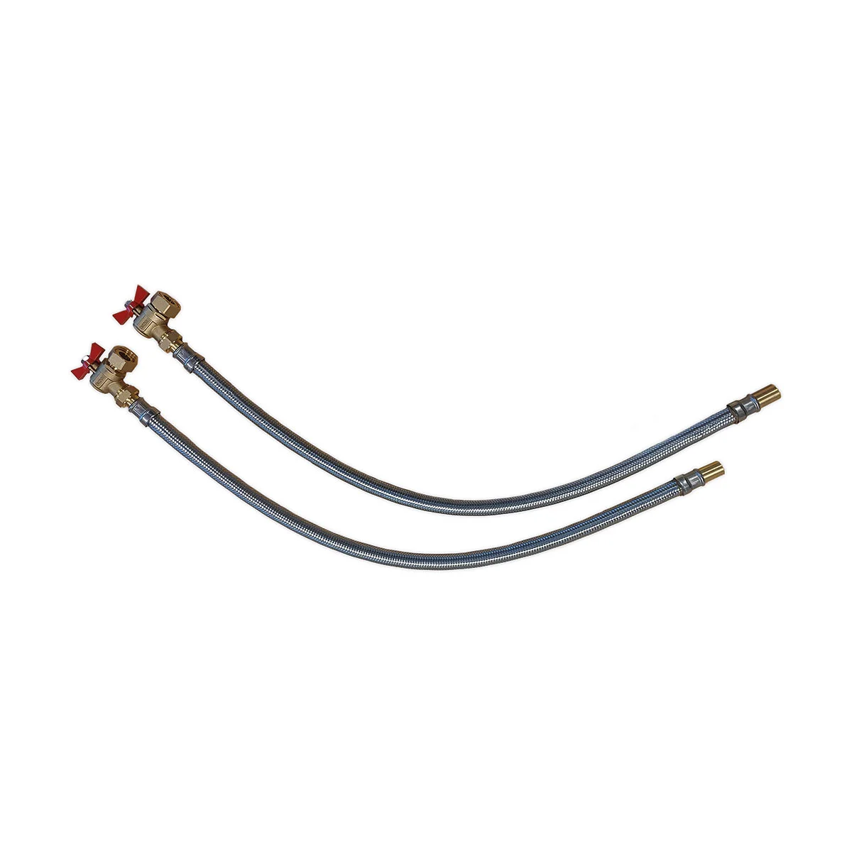 Itho Daalderop Vincent Flex. CV-aansluit set incl. kogelkranen Itho Daalderop 04-00189
