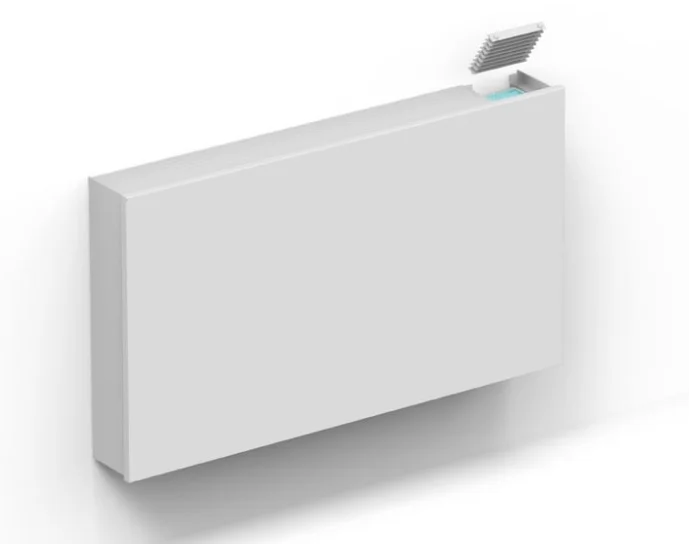 Jaga Ventilatorconvector wandopbouw Jaga Briza 12 Plug&Play 550x1250mm 2374W(45/40) 1307W(35/30) BZMW05512512FPD01