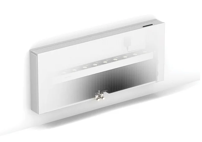 Jaga Ventilatorconvector wandopbouw Jaga Strada Hybrid MM 350x1200mm T16 STRW003512016MMHYBSW