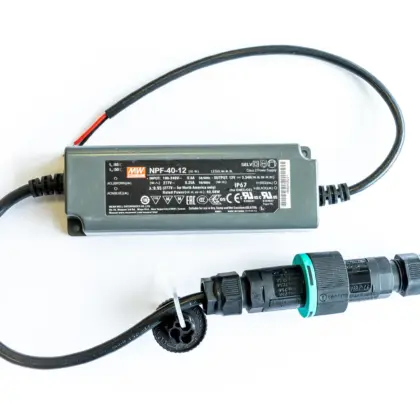 Jaga Waterdichte voeding 24 VDC met waterdichte aansluitwartel 60 W 37603010008