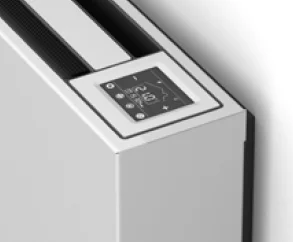 Jaga Ventilatorconvector wandopbouw Jaga Briza 12 Plug&Play 550x1450mm 2962W(45/40) 1630W(35/30) BZMW055145121332LPP