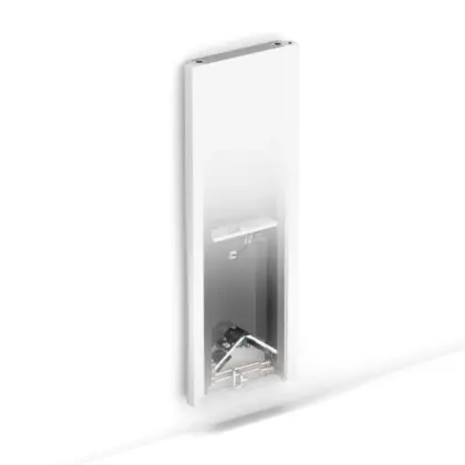 Jaga Ventilatorconvector wandopbouw Jaga Vertiga Hybrid 2000x530mm 1545W(45/40) 850W(35/30) 12 VERW20005312133D05
