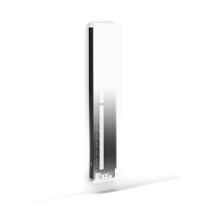 Jaga Ventilatorconvector wandopbouw Jaga Vertilina Hybrid 1900x410mm 2637W(45/40) 1451W(35/30) T16 VLAW19004116RD01FP