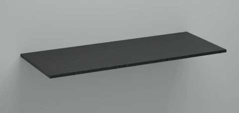 Kivu wastafelblad 1200 x 500 x 18 mm - raven oak KL1474