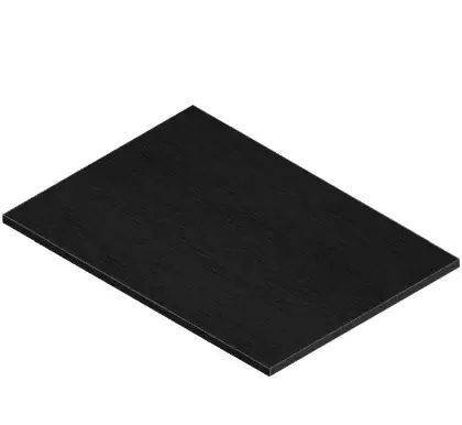 KL1571 Kivu wastafelblad laminaat 700 x 500 x 18 mm - raven oak