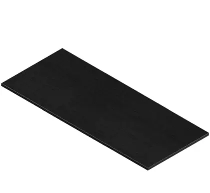 KL1574 Kivu wastafelblad laminaat 1200 x 500 x 18 mm - raven oak