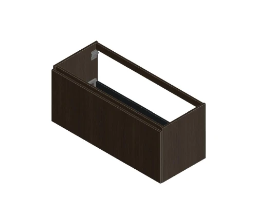 KL2179 Kivu wastafelonderkast met 1 lade greeploos 1200 x 475 x 520 mm - lungo