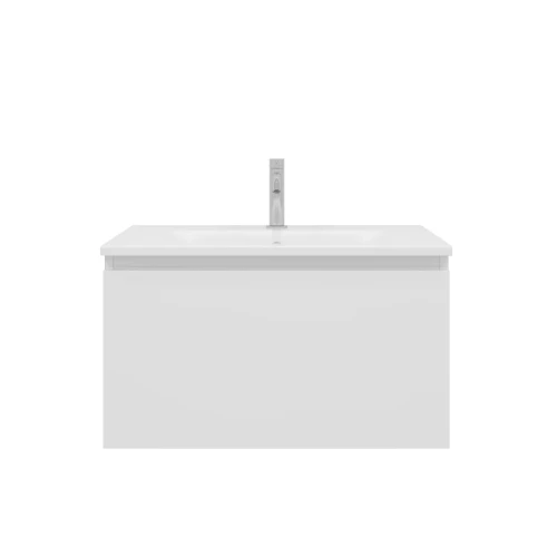 Klaire 39 - wastafelonderkast met 1 lade 700 x 435 x 390 mm - wit KL2922