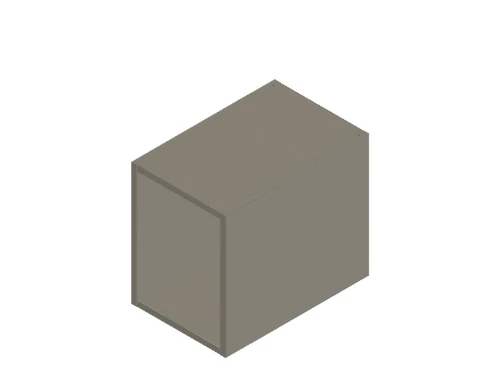 Klaire 39 - open rek 300 x 435 x 390 mm - soft KL3025