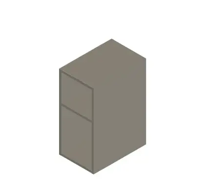KL3027 Klaire 65 - open rek 300 x 435 x 650 mm - soft