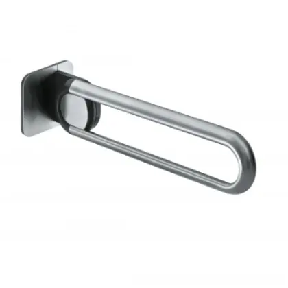 KWS E300 opklapbare handgreep 850 mm - inox fijn mat geborsteld 828224085016204