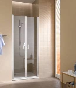 Kermi CCPTD09020VPK Kermi Cada XS PTD pendeldeur 900 x 2000 mm - verstelbaarheid 860-910 mm - veiligheidsglas ESG helder Clean - profiel : zilver hoogglans