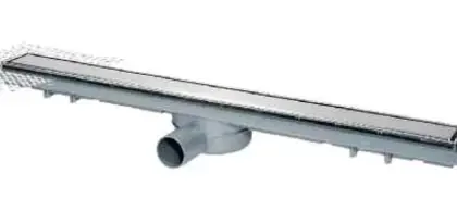 Kessel 48602 Kessel stankafsluiter vr linearis compact/comfort waterslothoogte 50mm Inox