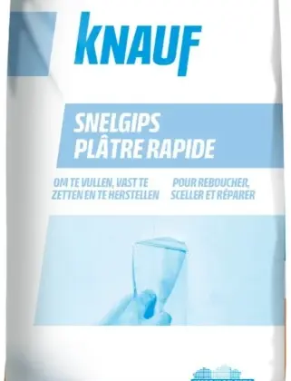Knauf 1025108 Knauf snelgips (zak 4kg) - prijs per zak