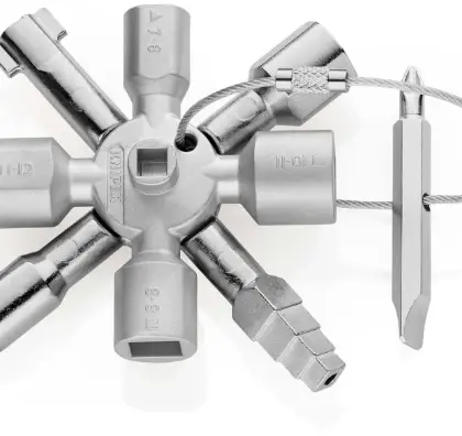 Knipex schakelkastsleutel 'twinkey' 00 11 01