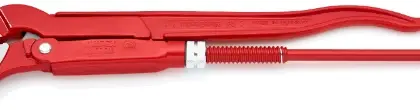 Knipex hoek-pijptang, S-vormige bek 6/4 83 30 015