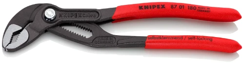 Knipex 87 01 180 Knipex cobra waterpomptang 180 mm