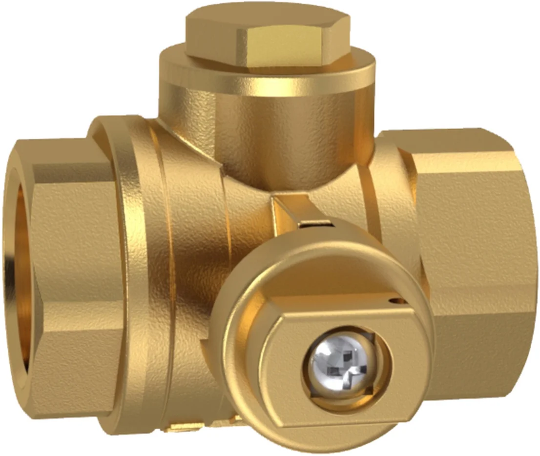 Komfort Kogelkraan met volle doorlaat DN 1" FF PN16 met filter Komfort 51004120