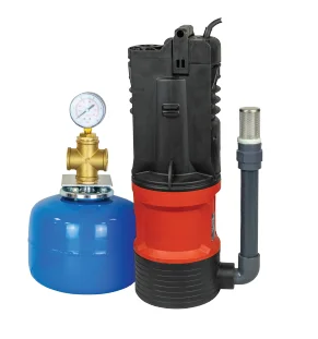 Leader Dompelpomp vezelversterkt kunststof Hmax=48m Qmax=5.4m3/h 1x220-240V stroomkabel=15m Leader Divertron X 900 KRM5089M