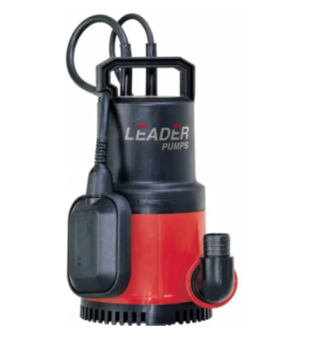Leader Dompelpomp vezelversterkt kunststof Hmax=9m Qmax=14.4m3/h met vlotter 1x220-240V stroomkabel=10m Leader Ecosub PDI5028M