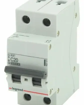 Legrand 795402187 Legrand RX³ automatische zekering 2p 20A 4500a