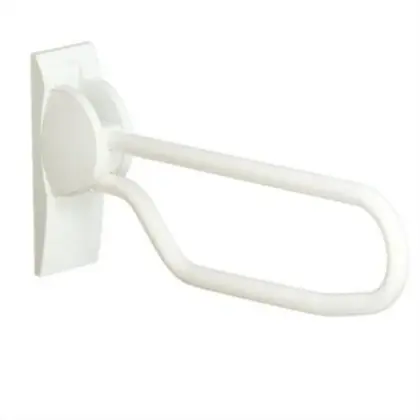 Linido opklapbare toiletbeugel lengte 900mm RVS wit LI2603.3904-02
