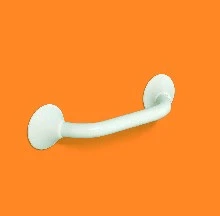 Linido Ergogrip handgreep 600 mm - wit - voor muurbevestiging LI2611.0601-02