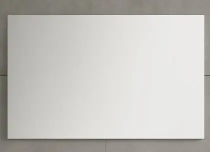 M.P53.A.600x1000.7 Universal spiegelpaneel 1000 x 600 mm - aluminium kader - zonder verlichting - met schakelaar