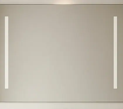M.P53.A.700X900.4 Universal spiegelpaneel 900 x 700 mm - aluminium kader