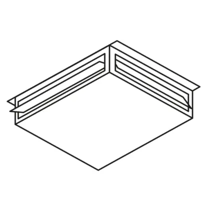 Mark Uitblaaskap 4-zijdig horizontaal 5064002