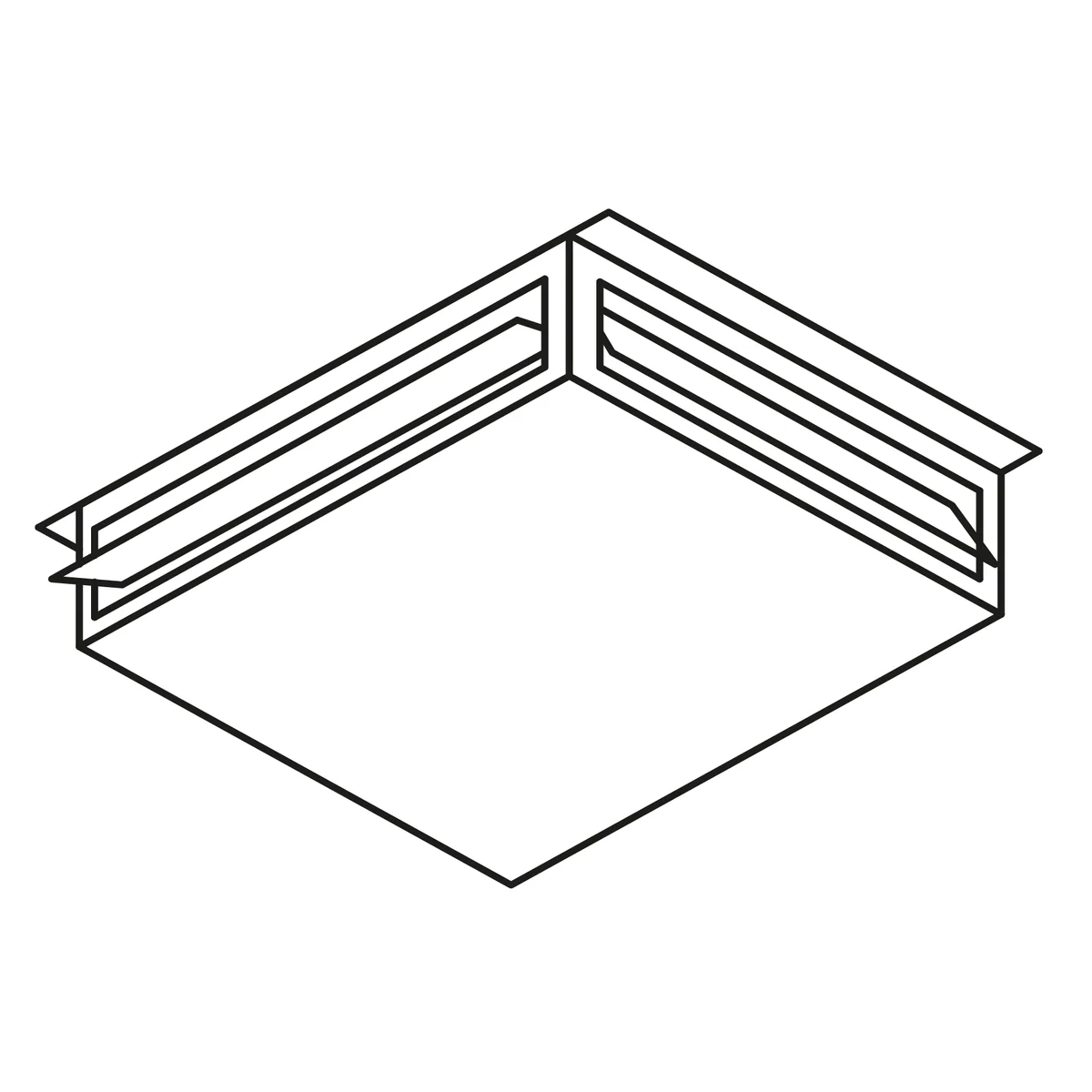Mark Uitblaaskap 4-zijdig horizontaal 5064002