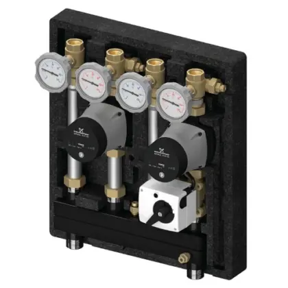 Meibes M26102.2 Meibes Meiflow Combi pompgroep - gemengd/ongemengd - Wilo Yonos Para RS 15/6 - incl servomotor