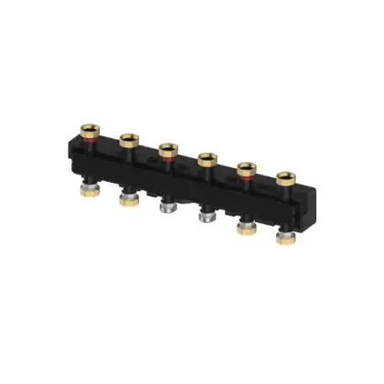 Meibes M66301.3 Meibes Meiflow S gesloten collector 4/4 - 3 + 2 verwarmingskringen - zwart