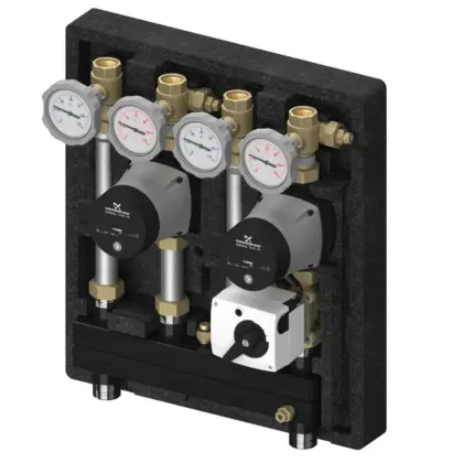 Meibes Pompgroep Meibes Kombimix met ingebouwde circulatiepomp  UPM3 Hybrid 15-70 gemengd verwarmingscircuit 3/4" M26102.3