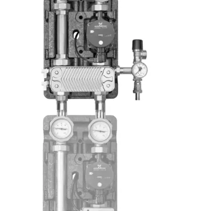 Meibes Pompgroep Meibes met ingebouwde circulatiepomp Alpha2 25-60 1" M45811.31