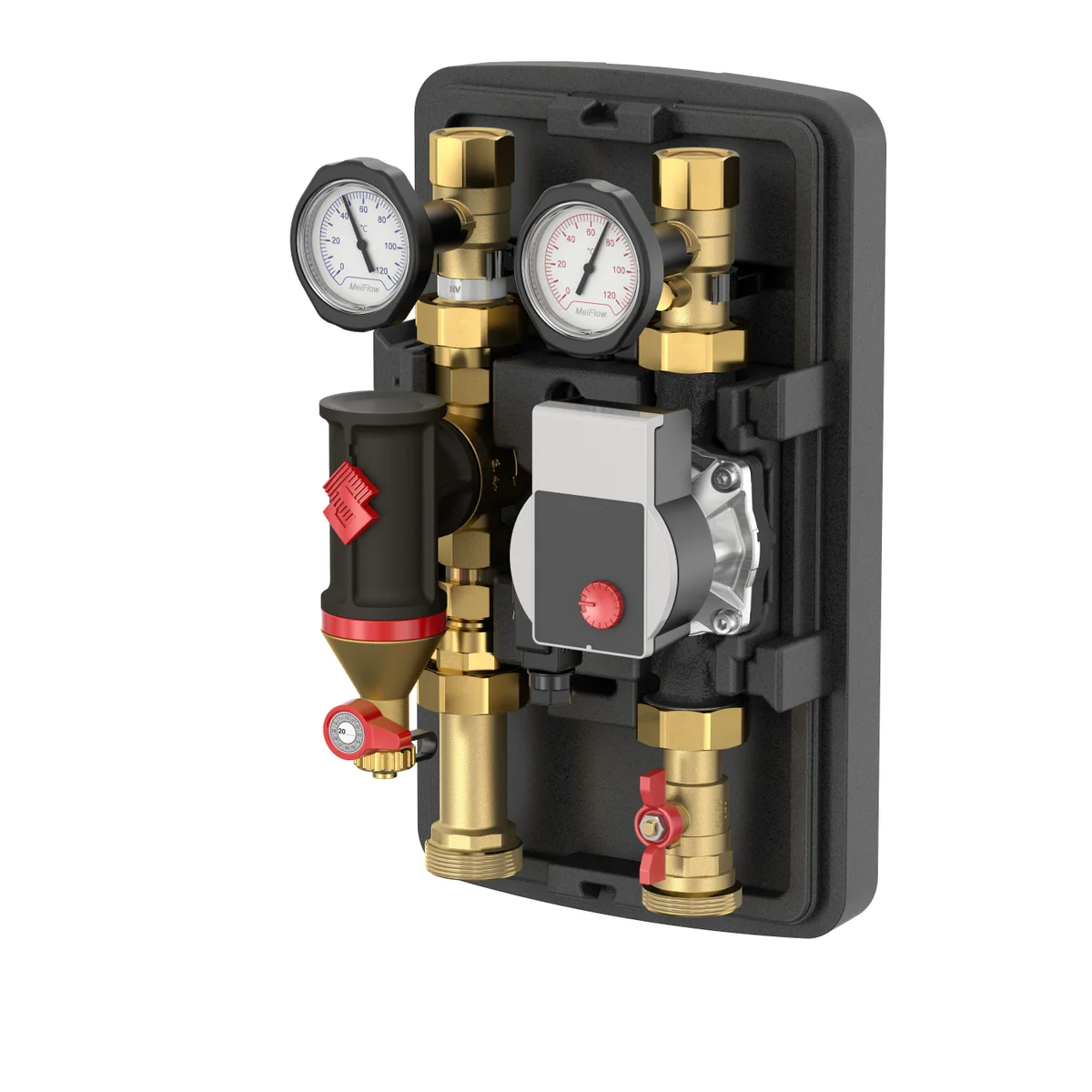 Meibes Pompgroep Meibes MeiFlow Top S niet-gemengd verwarmingscircuit DN25 M66911.30C
