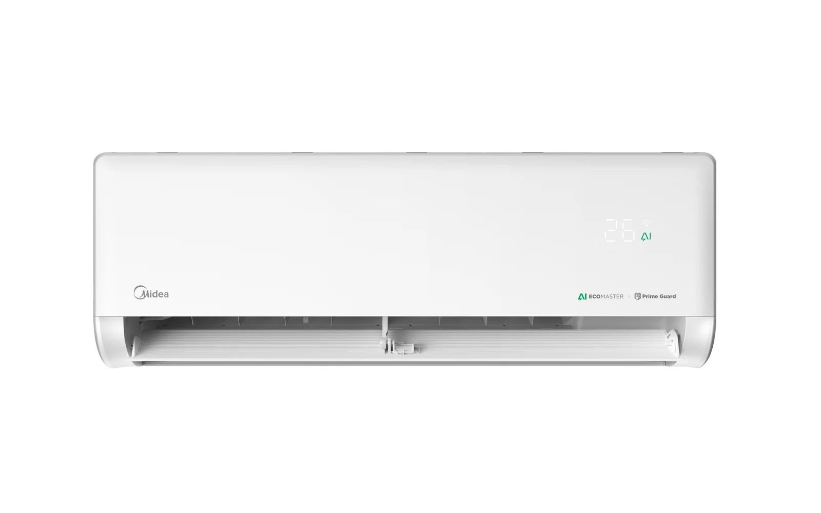 Midea Airco splitsysteem binnenunit Midea Solstice koelen en verwarmen wand (hoog) 1-3.5kW R-32 0.8-3.7kW 2.6 EZ-09RD6-I